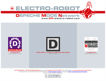 Tablet Screenshot of dm.electro-robot.com