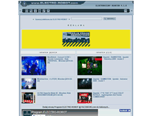 Tablet Screenshot of electro-robot.com